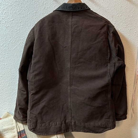 Vintage Carhartt Jacket C52 Dark Brown - Picture 3 of 13